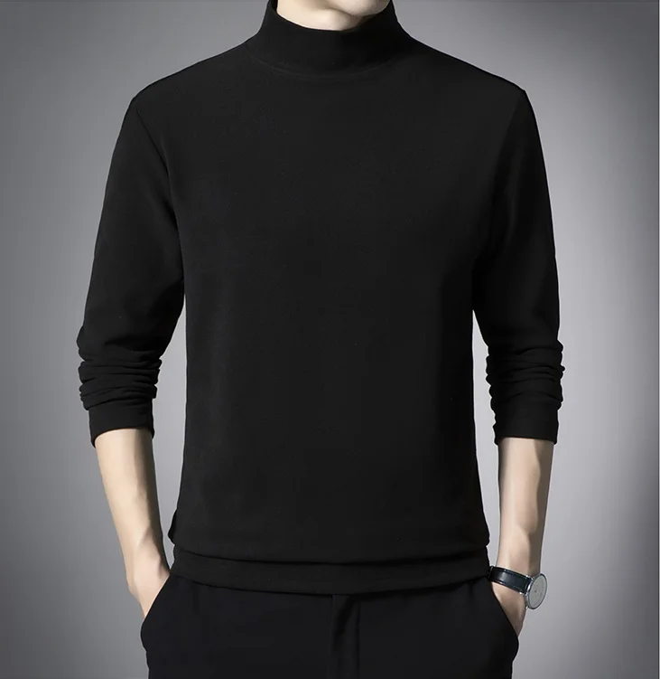 男士雙面德絨打底衫