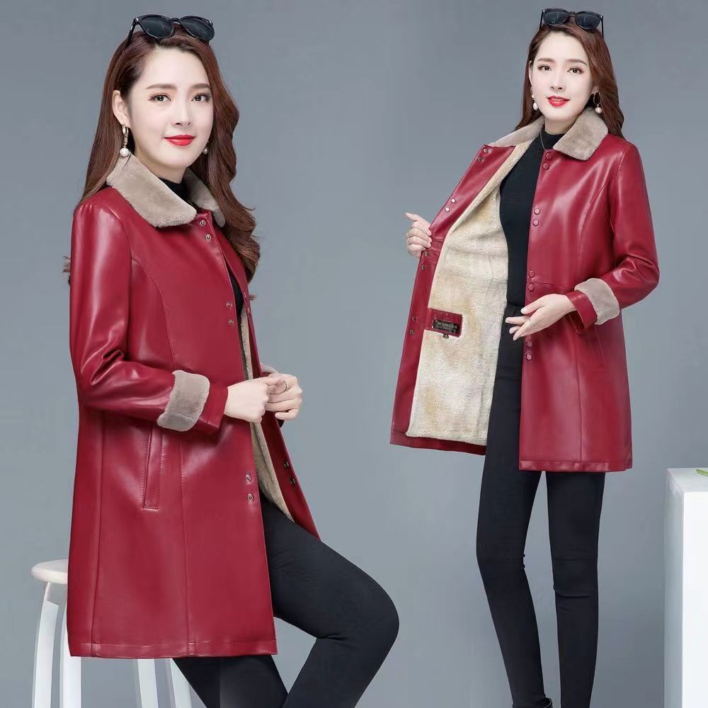 中長款女士皮衣